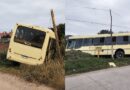 Tucumán: un colectivero fue apuñalado por un delincuente, perdió el control del vehículo y chocó