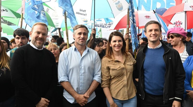 Intendentes respaldaron la quinta Marcha Federal Universitaria en defensa de la educación pública